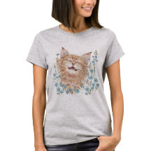 Glückliche und zufriedene Ingwerkatze in vergessen