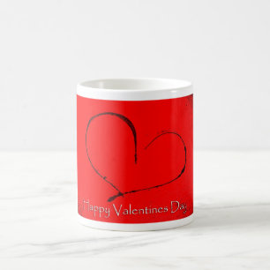 GLÜCKLICHE VALENTINSTAG-Tasse Tasse
