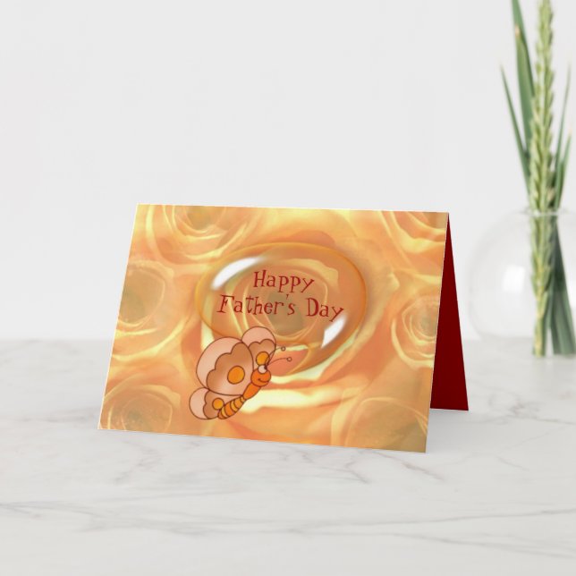 Glückliche Vatertagskarte Karte (Vorderseite)