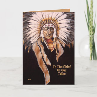 Glückliche Vatertagskarte Karte