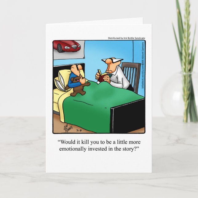 Glückliche Vatertagskarte Karte (Vorderseite)