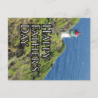 Glückliche Vatertagskarte Postkarte