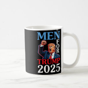 Glückliche Vatertagsmänner für Trump 2025 Daddy Pa Kaffeetasse