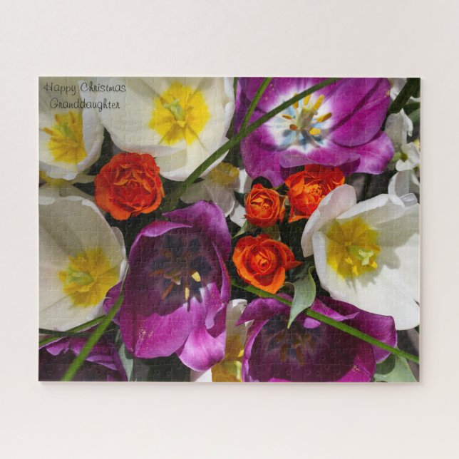 Glückliche Weihnachten Grandtochter. Jigsaw Puzzle (Horizontal)