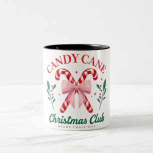 Glückliche Weihnachten Zwei-Tone-Tasse Zweifarbige Tasse