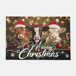 Glückliche Weihnachts-Feiertage Türmatte – Festlic