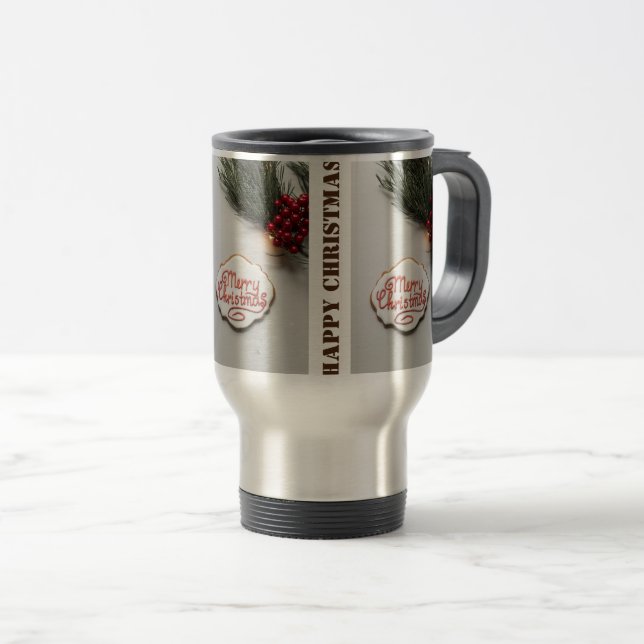 Glückliche Weihnachtsfeiertage Tasse (VorderseiteRechts)