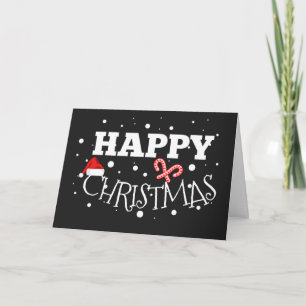 Glückliche Weihnachtsgeschenke Weihnachten Weihnac Dankeskarte