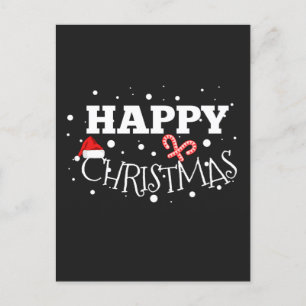 Glückliche Weihnachtsgeschenke Weihnachten Weihnac Postkarte