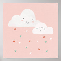 Glückliche Wolken