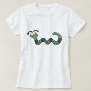 Glückliche Wurm-T-Shirts und Geschenke T-Shirt