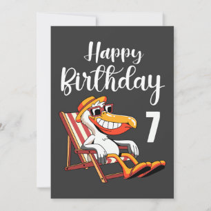 glücklichen 7. Geburtstag