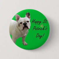 Glücklichen St Patrick Knopf Tagesder