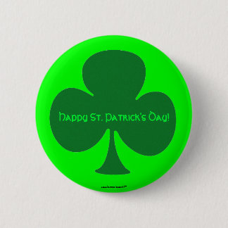 Glücklichen St Patrick Tag Button