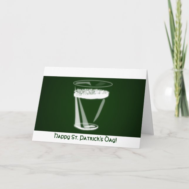 Glücklichen St Patrick Tag! Karte (Vorderseite)
