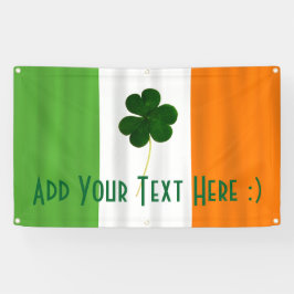 Glücklichen St Patrick Tagesirische Banner
