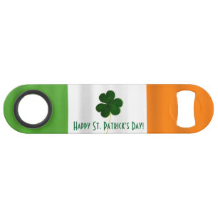 Glücklichen St Patrick Tagesirischer Speedflaschenöffner