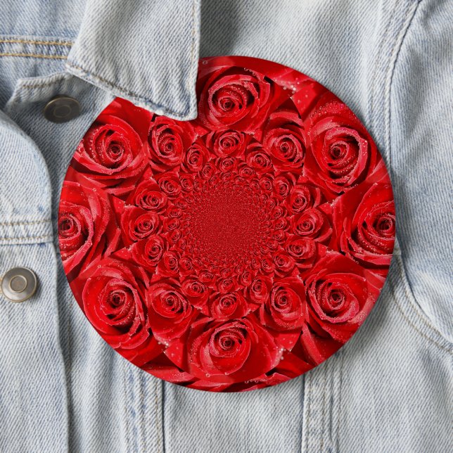GLÜCKLICHEN VALENTINSTAG BUTTON (Beispiel)