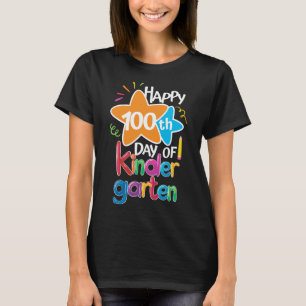 Glücklicher 100. Kindergarten für Lehrer & Stud T-Shirt