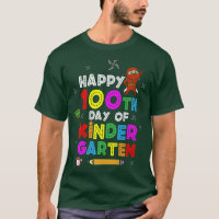 Glücklicher 100. Kindergarten Niedlicher Krieger S