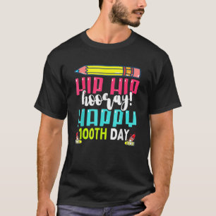 Glücklicher 100. Schullehrertag Kinder 100 Tage T-Shirt