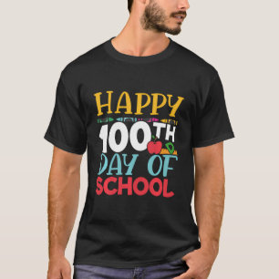 Glücklicher 100. Schullehrertag T-Shirt