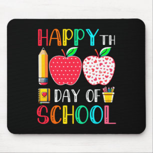 Glücklicher 100. Schultag 100 Tage intelligenter L Mousepad