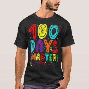 Glücklicher 100. Schultag 100 Tage intelligenter L T-Shirt
