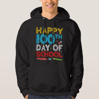 Glücklicher 100. Schultag Hoodie