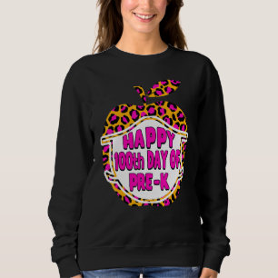 Glücklicher 100. Tag der Pre-K Virtual Team Teache Sweatshirt