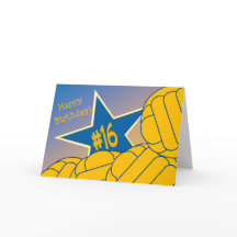 Glücklicher 16. Geburtstag zu meinem