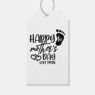 Glücklicher 1. Muttertag Geschenkanhänger