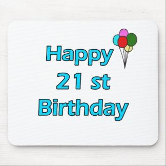 Glücklicher 21. Geburtstag Mousepad