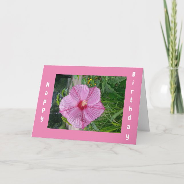 GLÜCKLICHER **40. GEBURTSTAG KARTE (Vorderseite)