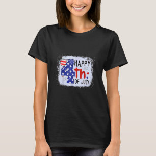 Glücklicher 4. Juli für Männer Frauen Kinder T-Shirt