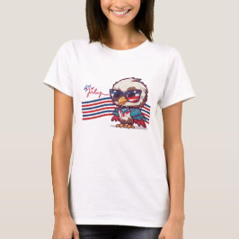 GLÜCKLICHER 4. JULI UNABHÄNGIGKEIT TAG T-Shirt