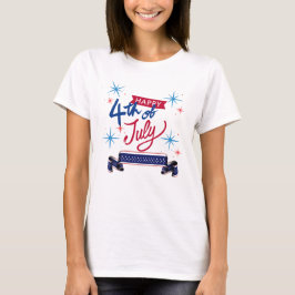 GLÜCKLICHER 4. JULI UNABHÄNGIGKEIT TAG T-Shirt