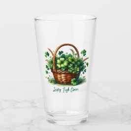 Glücklicher 4-Leaf Klee Irish Glass Cup Glas