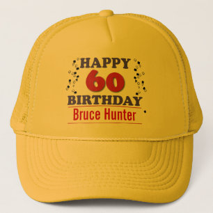 Glücklicher 60. Geburtstag Truckerkappe