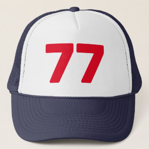 Glücklicher 77. truckerkappe