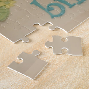 Glücklicher 90. bunter Geburtstag Puzzle