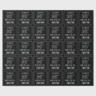 GLÜCKLICHER 95. GEBURTSTAG; Art-Déco-Stil mit Indi Geschenkpapier