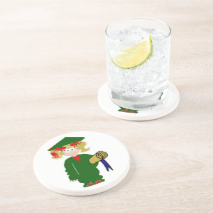 GLÜCKLICHER ABSCHLUSS GETRÄNKEUNTERSETZER