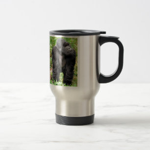 Glücklicher Affe Reisebecher