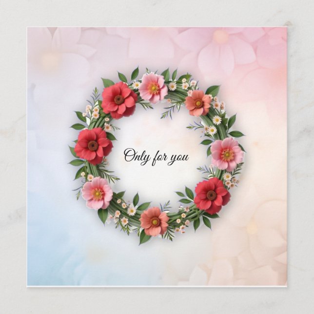 Glücklicher Anlass Feiertagskarte (Vorderseite)