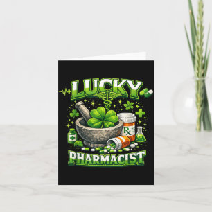 Glücklicher Apotheker St. Patricks Day Apotheke Me Karte