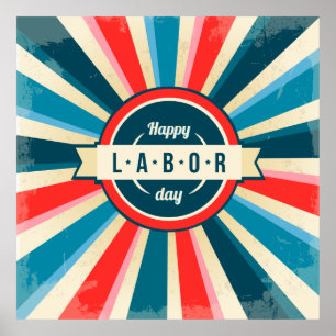 Glücklicher Arbeitstag Poster