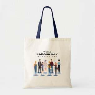 GLÜCKLICHER ARBEITSTAG T - SHIRT TRAGETASCHE