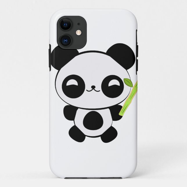 Glücklicher Baby-Panda iPhone Fall Case-Mate iPhone Hülle (Rückseite)