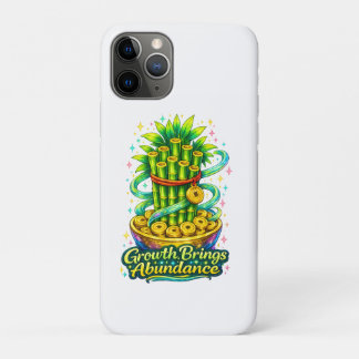 Glücklicher Bambus-Handyhülle Wohlstand Täglicher Case-Mate iPhone Hülle